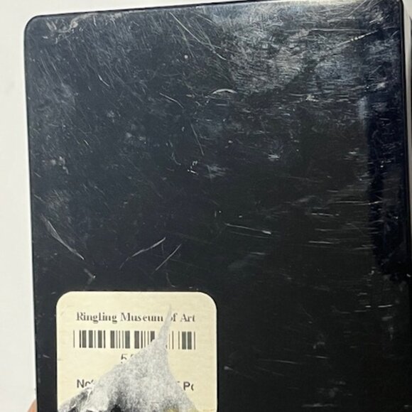 VTG Norman Rockwell Triple Self-Portrait Plastic Box w/Paper & Pencil 2.5"x3.25" - Picture 12 of 12